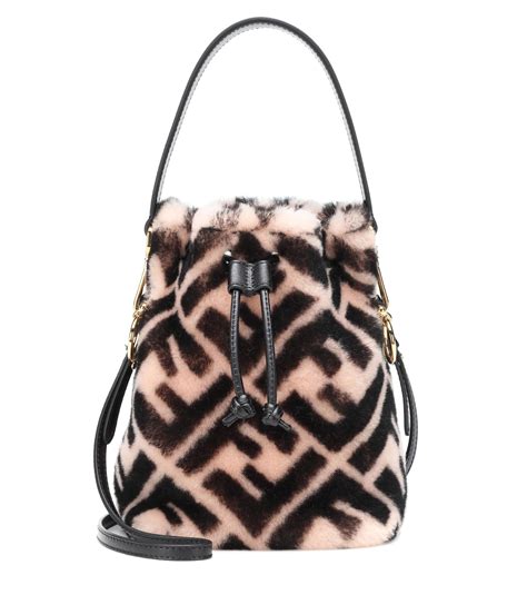 pink furry fendi bag|fendi bucket bag pink.